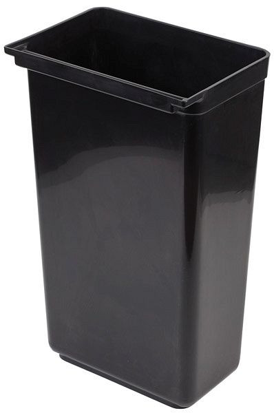 Conteneur APS, 33 x 23 cm, hauteur : 56,5 cm, polypropylène, noir, capacité : 42 l, 11946