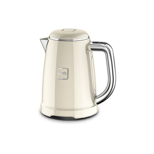 NOVIS Iconic Line bouilloire KTC1 crème, 2200-2400 W / 220-240 V, 6114.09.20