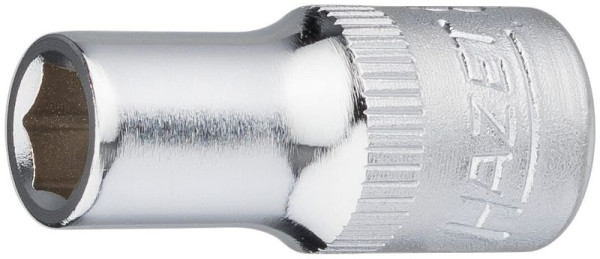 Embout pour clé à douille Hazet, hexagonal, carré creux 6,3 mm (1/4 pouce), 5,5 mm, moleté, 850-5.5