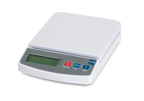 Balance de table polyvalente PESOLA / balance scolaire 1000g, graduation 0,1g, CE, RoHS, PTS1000-BS