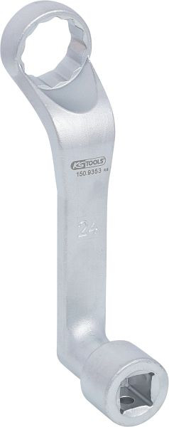 KS Tools Clé à filtre à huile 1/2" pour vidange d'huile de boîte de vitesses DSG, longue, 24 mm, 150.9353