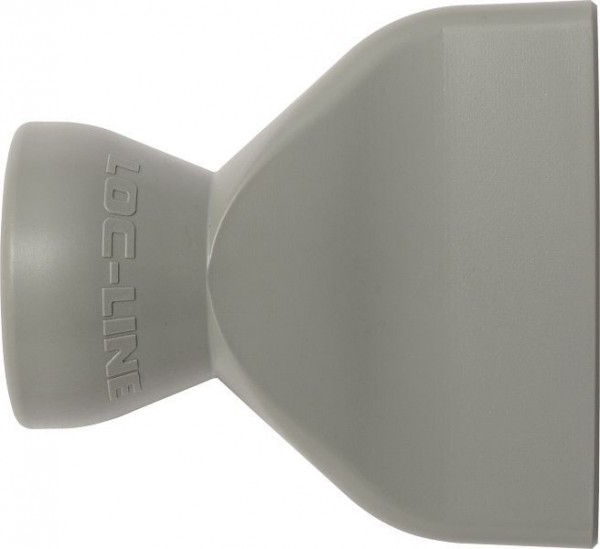 Loc-Line Schleifdüse 42 mm grau, gerader Strahl, ideal beim schleifen und bei EDM-Anwendung, VE: 20 Stück, L59898G