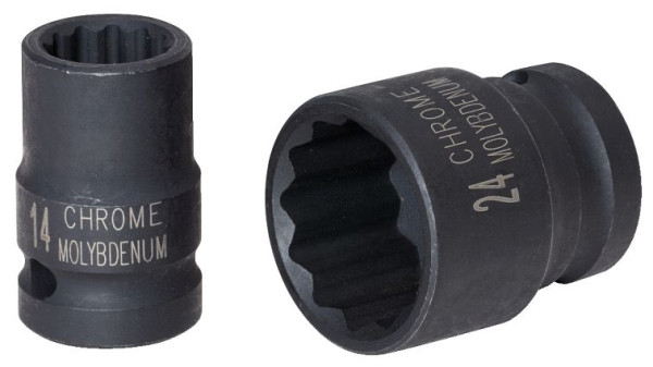 KS Tools Douille à chocs 1/2" 12 pans, courte, 9 mm, 515.0988