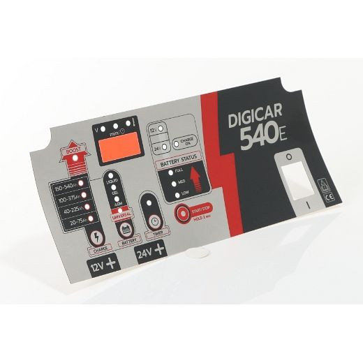 Feuille de clavier ELMAG n° 4, pour DIGICAR 540E, 9505338