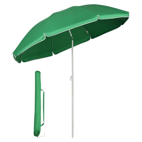 Parasol rond Sekey® 160 cm, couleur : vert, 39916048