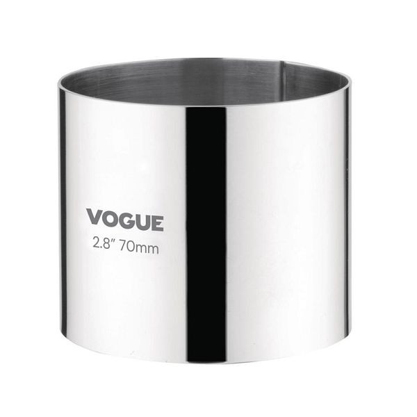 Vogue Moussering inox 6 x 7cm, CC056