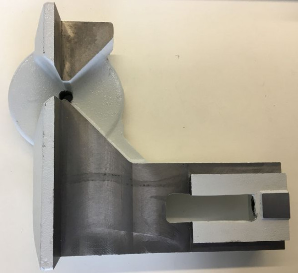 Pièce de base d'étau ELMAG pour MKS 300 RLSS-N, 9708359