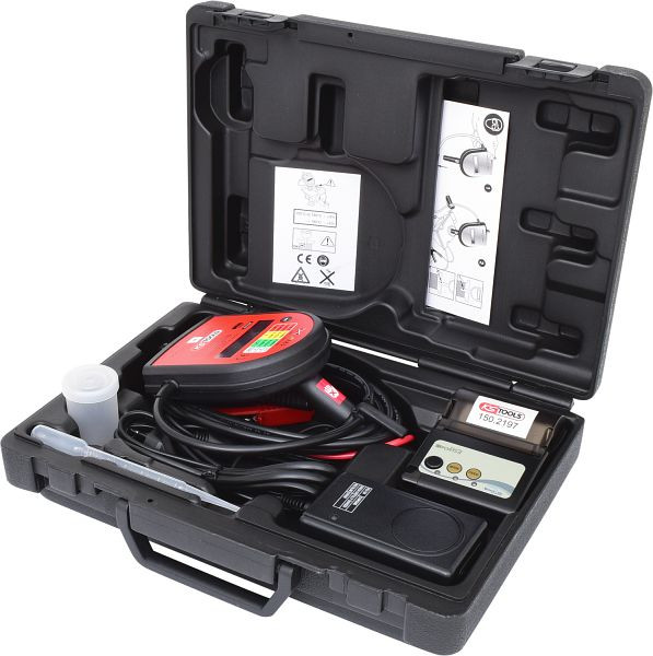KS Tools Kit de testeur de liquide de frein numérique, 2 pièces, 150.2198