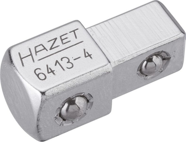 Carré traversant Hazet, carré plein 10 mm (3/8 pouce), carré plein 12,5 mm (1/2 pouce), 6413-4
