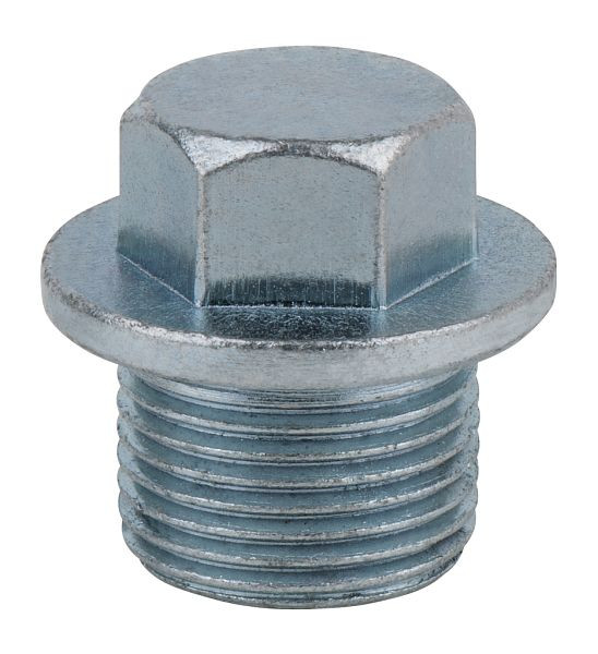 Vis de vidange d'huile KS Tools, six pans extérieurs 17 mm, M20x1,5x15 mm, paquet de 25, 430.2191