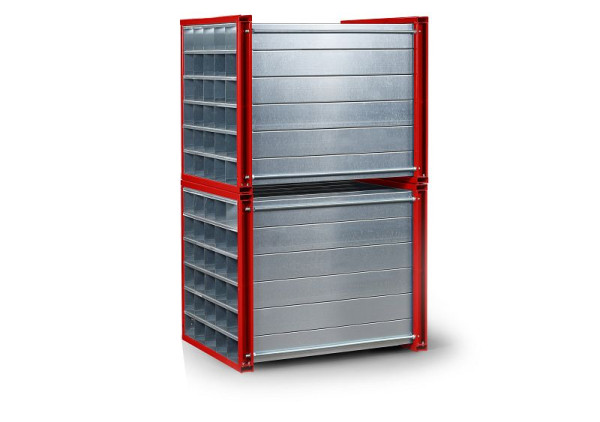 Étagère en nid d'abeille RR Industrietechnik type RWR-48/1 RAL 3000, 130200040