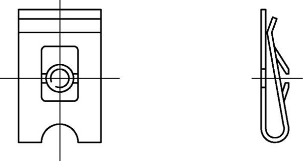 Écrous de serrage Dresselhaus (écrous de vitesse), dimensions: M4.8, VE: 500 pièces, 0653300100480000000001