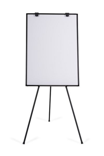 Bi-Office Maya Light, Flipchart trépied magnétique Noir 70x100cm, EA2306184