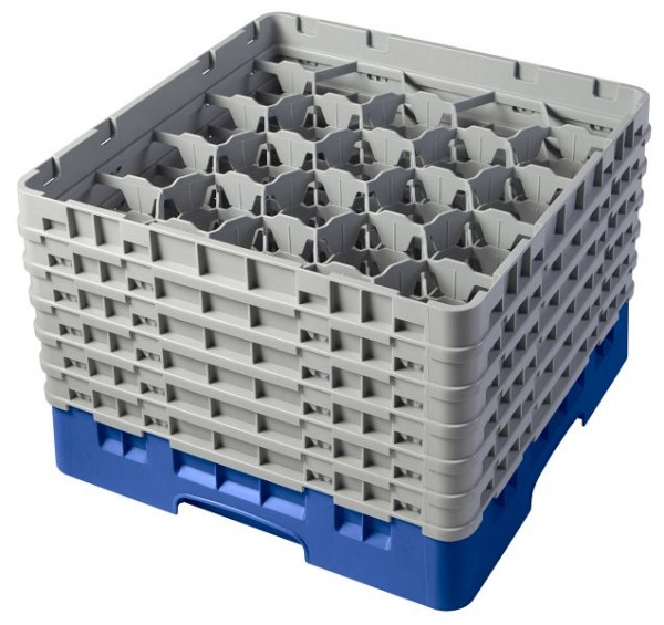 Panier de lavage Cambro 20 compartiments Camrack® 29,8 cm bleu, lot de 2, 20S1114168
