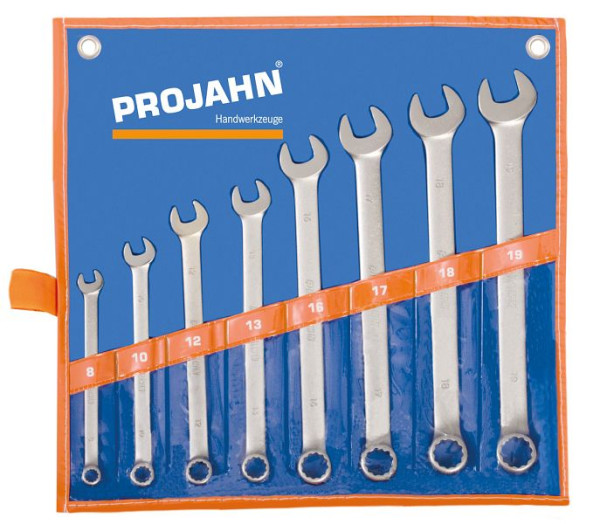 Jeu de clés mixtes Projahn longues 8 pièces, 4436