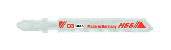 Lame de scie sauteuse KS Tools, HSS, 75mm, 0, 9mm, T118G, UE: 5 pièces, 129.3110