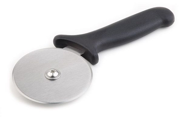 Coupe-pizza APS, roue environ Ø 10 cm, lame en acier inoxydable, manche ergonomique antidérapant en polypropylène, 88949