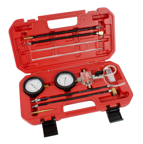 Mallette de test Stahlmaxx, mesure de la pression de retour pour injecteurs CR, XXL-116154
