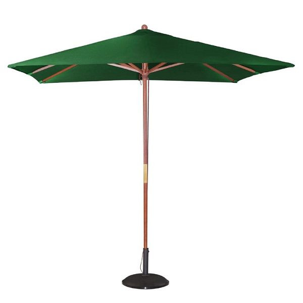 Parasol boléro carré vert 2.5m, GH989