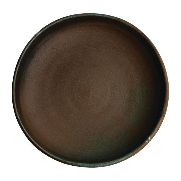 Bol en toile OLYMPIA à rebord haut vert foncé 23cm, UV: 6 pièces, FA327