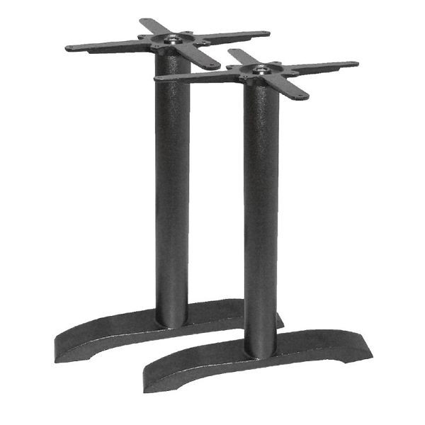 Pied de table double Bolero, fonte 72cm de haut, UE: 2 pièces, DN642