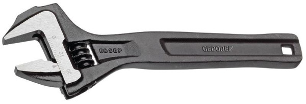 Clé à fourche simple GEDORE, réglable, phosphatée au manganèse 8", 1966294
