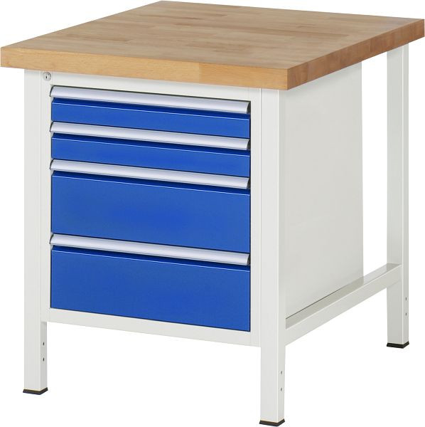 Etabli RAU série 8000 - modèle 8161, L750 x P900 x H840 mm, 13-8161A2-079B4S.11
