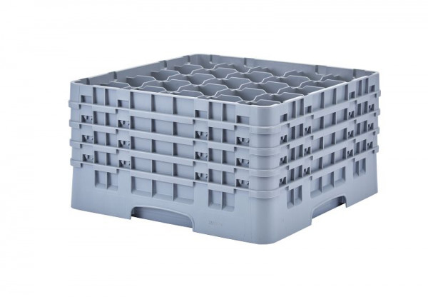 Cambro 25 Compartiments Camrack® Sink Rack 9.25" maximum height, Couleur : Soft Grey, 25S900151