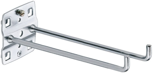 Porte-outils Kraftwerk double extrémité crochet vertical 150 mm, 145 112 150