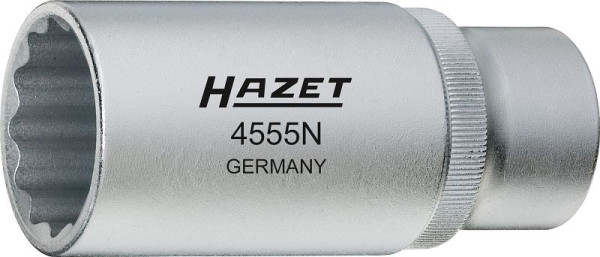 Outil pour injecteur Hazet, carré creux 12,5 mm (1/2 pouce), sur moteurs diesel VW, AUDI, MERCEDES-BENZ, OPEL, FORD, PEUGEOT, 4555N