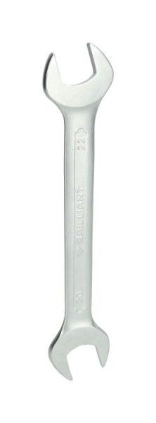 Brilliant Tools Clé à fourche double 20 x 22 mm BT010909