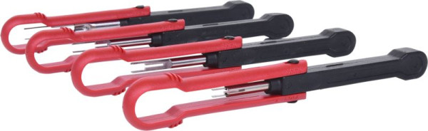KS Tools jeu d'outils de déverrouillage professionnel pour véhicules utilitaires, Upgrade2, 4 pièces, 150.0810