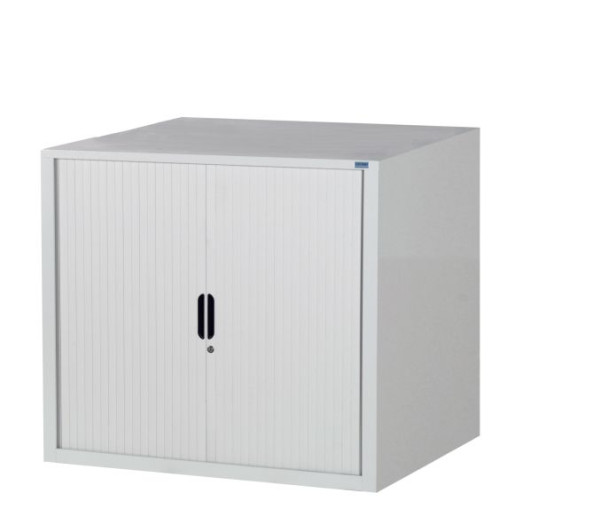 Armoire à volet roulant SOFAME L 1200 x P 450 x H 1000 avec 2 étagères, W030060003GC