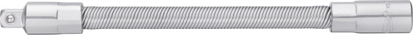 VIGOR Extension flexible, carré creux 6,3 mm (1/4 pouce), carré plein 6,3 mm (1/4 pouce), 145 mm, V2457N