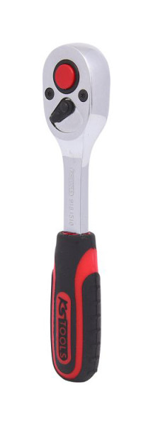 KS Tools Mini cliquet réversible 1/4" CHROMEplus, 72 dents, 918.1510