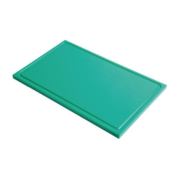 Planche à découper Gastro M avec rainure de jus GN1 / 1 vert, GN335