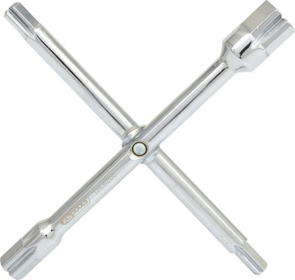 KS Tools Clé cruciforme de plomberie, 10 fonctions, 116.6200