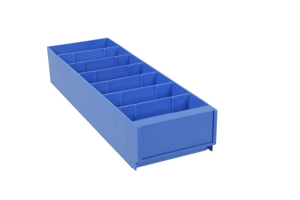 Plastipol-Scheu K/5 BOÎTE ÉTAGÈRE POL.IA BLEU, 500 mm x 155 mm x 92 mm, 23K50K0011