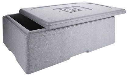 Contacto Thermobox EPS GN 1/1, 45 l 60 x 40 x 33 cm, gris, 6832/330