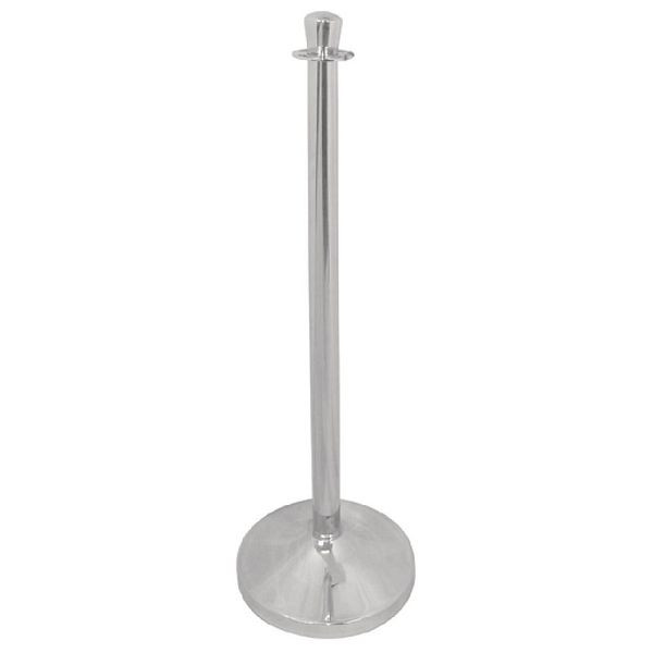 Support de démarcation boléro avec tête plate en acier inoxydable, S653