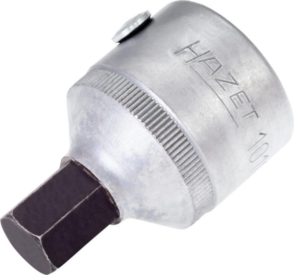 Douille de tournevis Hazet, carré creux 20 mm (3/4 pouce), profil de douille hexagonale, 14 mm, 1010-14