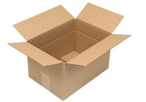 Boîte pliante en carton ondulé TransPak 1 paroi, dimensions intérieures 305 x 215 x 180 mm, format A4, qualité 1.20B, paquet de 50, 299246
