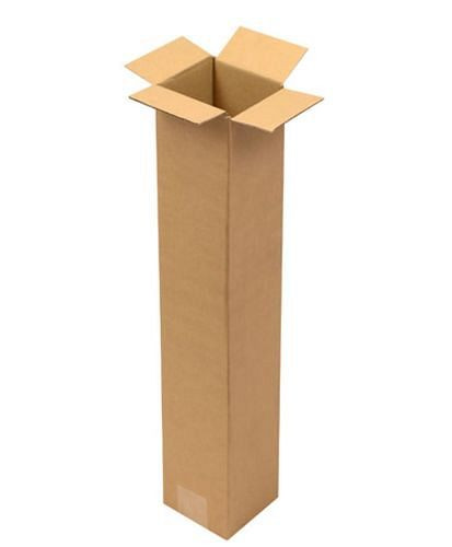 Boîte pliante en carton ondulé TransPak 1 paroi, dimensions intérieures 108 x 108 x 610 mm, format A1, qualité 1.20B, paquet de 50, 299205