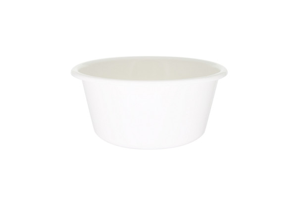 Bol Schneider, plastique 9,5 L blanc, 360 mm, 221025