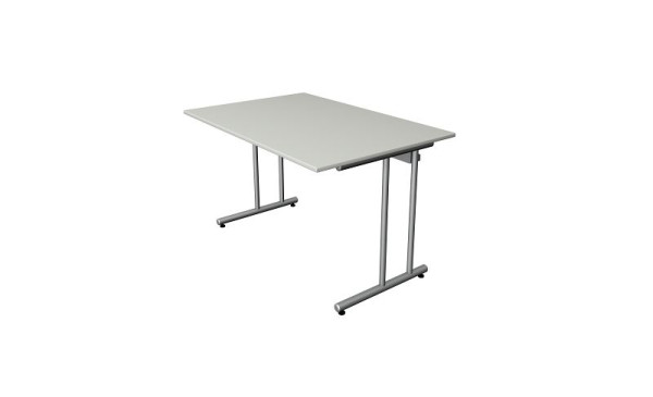 Bureau Kerkmann L 1200 x P 800 x H 750 mm, gris clair, 11439311