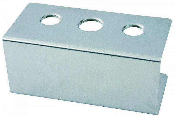 Porte-cornet à glace GEPPETTO, 3 trous à 26 mm, inox 18/10, 90109-3