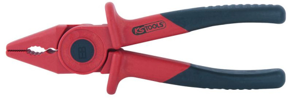 Pince universelle en plastique KS Tools avec isolation de protection, 185 mm, 117.1765