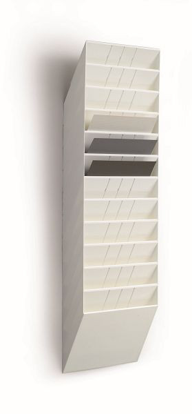 DURABLE FLEXIBOXX 12 A4 format paysage, blanc, 1709781010