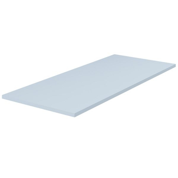 Matelas KEMMLIT pour tables à langer Siero, Alicante, Huelva, 1800 mm, bleu pastel, 12025001Lp