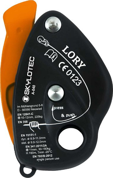 Appareil de rappel / positionnement Skylotec Lory, A-040